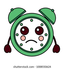 clock kawaii icon image 