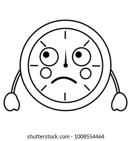 clock kawaii icon image 