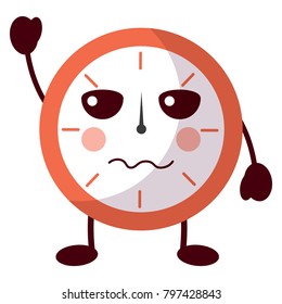 clock kawaii icon image 
