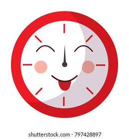 clock kawaii icon image 
