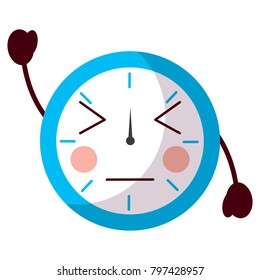 clock kawaii icon image 