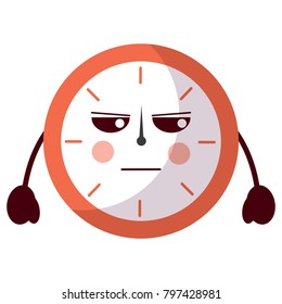 clock kawaii icon image 