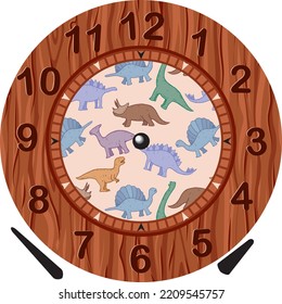 Clock for kids, teaching time for kids