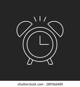 clock line icon