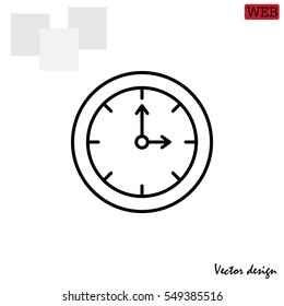 Clock Line Icon