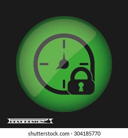 clock, lock
