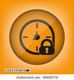 clock, lock