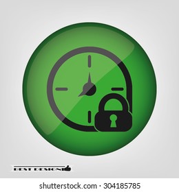 clock, lock