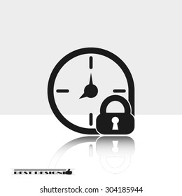 clock, lock
