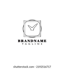 clock logo cartoon design template icon concept modern isolated vector illustration