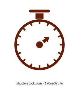 Clock-Logo Konzept kreatives Symbol minimalistische abstrakte Zeit Symbol Vektorgrafik