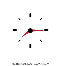 Uhr Logo Symbol Illustration