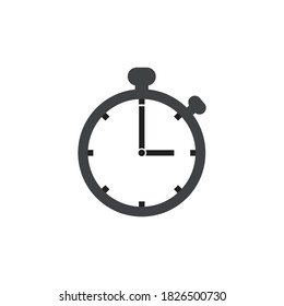 clock logo icon vector template illustration design