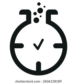 Clock logo. stopwatch time icon. time tagline here vector icon.