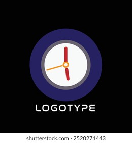 The clock logo symbolizes precision and the importance of time management in a fast-paced world.
