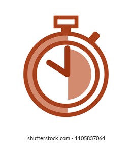 Clock Logo. Time icon. Period symbol. Vector eps 08.