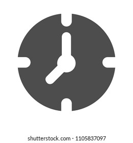 Clock Logo. Time icon. Period symbol. Vector eps 08.