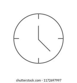 clock logo vector