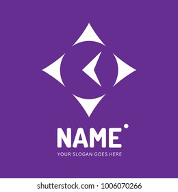 Clock logotype. Vector logo design. Business concept icon.