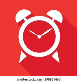 clock with a long shadow