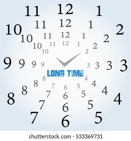 Clock long time 