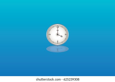 clock on the wall