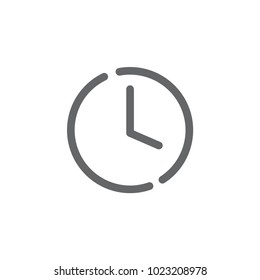 clock outline icon