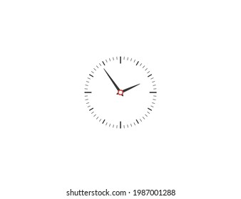 Clock, period, hours icon. Vector illustration. Flat.