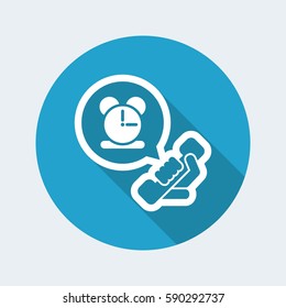 Clock phone icon