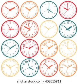 Uhren. Bildstunden. Auf Wandmontage achten. Bildstunden. Digital Watch. Wahlstunden. Uhren Sie die Hände. Die Uhr zeigt die Zeit. Stunden Minuten.