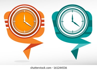 Clock - pointer, set