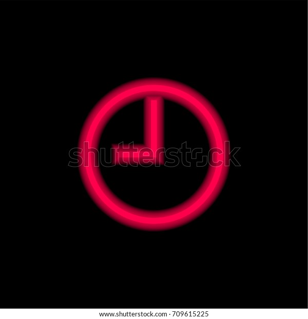 Clock Red Glowing Neon Ui Ux Stock Vector Royalty Free 709615225 Download this alarm, clock, morning, awake icon in outline style from the mixed category. https www shutterstock com image vector clock red glowing neon ui ux 709615225