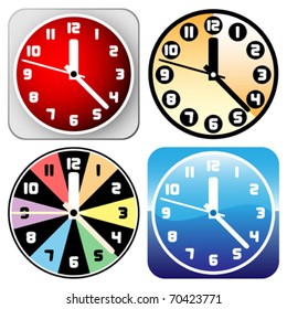 clock set vector