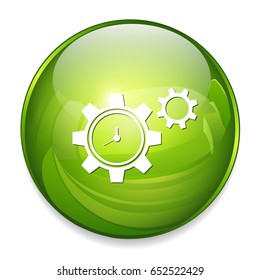 clock settigns icon