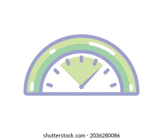 clock short term icon isolated