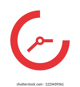 clock speed on white background