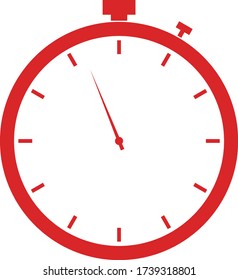 clock stopwatch watch barometer pressure gauge time measurement vector logo design