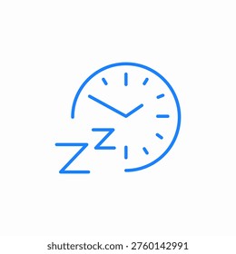 clock ticking icon sign vector