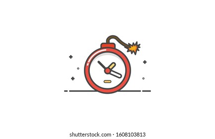 Clock Time Bomb Design Concept