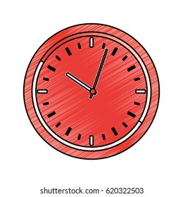 Clock and time concept