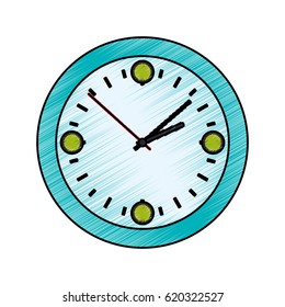 Clock and time concept
