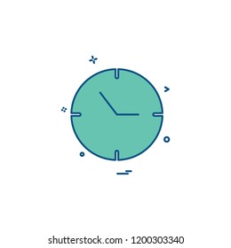 clock time date icon