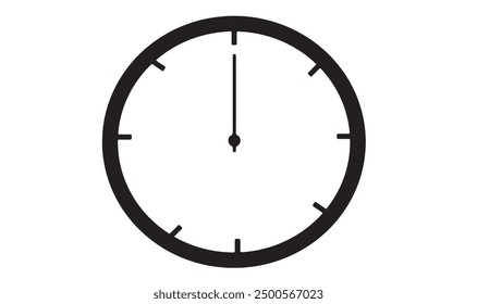 Clock time hour circle minutes symbol deadline watch business number concept countdown alarm sign second object retro classic stopwatch time analog instrument timepiece day classic simple watch office