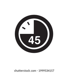 clock time icon isolated on white background from miscellaneous collection. clock time icon trendy and modern clock time symbol for logo, web, app, UI.