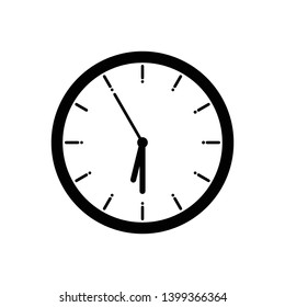 Clock Time Icon Vector Illustration - Vector