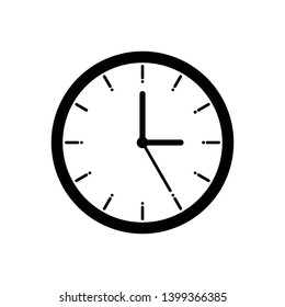 Clock Time Icon Vector Illustration - Vector