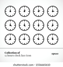 Clock Time Icon Vector Illustration - Vector