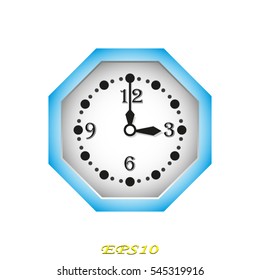 clock, time, icon, vector illustration eps10