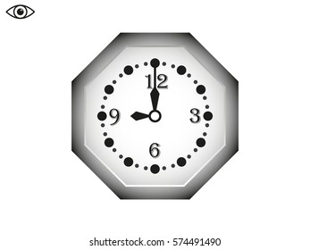 clock, time, icon, vector illustration eps10