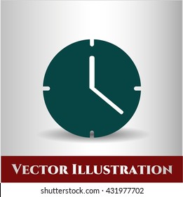 icono Tiempo de reloj símbolo vectorial eps planos jpg aplicación web